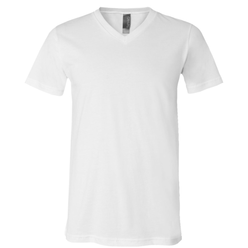 BELLA + CANVAS Unisex Jersey V-Neck Tee Thumbnail