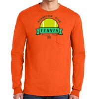 Gildan Ultra Cotton Long Sleeve T-Shirt with Pocket Thumbnail
