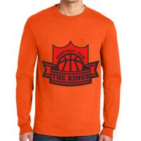 Gildan Ultra Cotton Long Sleeve T-Shirt with Pocket Thumbnail