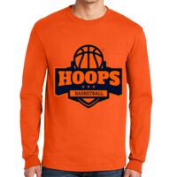 Gildan Ultra Cotton Long Sleeve T-Shirt with Pocket Thumbnail