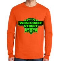 Gildan Ultra Cotton Long Sleeve T-Shirt with Pocket Thumbnail