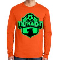 Gildan Ultra Cotton Long Sleeve T-Shirt with Pocket Thumbnail