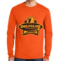 Gildan Ultra Cotton Long Sleeve T-Shirt with Pocket Thumbnail