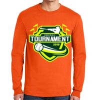 Gildan Ultra Cotton Long Sleeve T-Shirt with Pocket Thumbnail