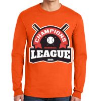 Gildan Ultra Cotton Long Sleeve T-Shirt with Pocket Thumbnail