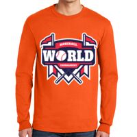 Gildan Ultra Cotton Long Sleeve T-Shirt with Pocket Thumbnail