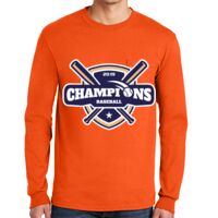 Gildan Ultra Cotton Long Sleeve T-Shirt with Pocket Thumbnail