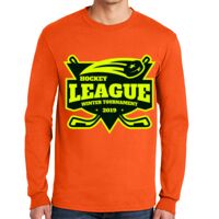 Gildan Ultra Cotton Long Sleeve T-Shirt with Pocket Thumbnail