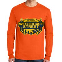 Gildan Ultra Cotton Long Sleeve T-Shirt with Pocket Thumbnail