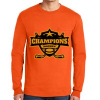 Gildan Ultra Cotton Long Sleeve T-Shirt with Pocket Thumbnail