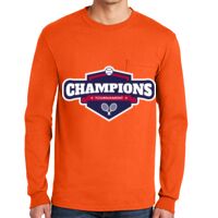 Gildan Ultra Cotton Long Sleeve T-Shirt with Pocket Thumbnail