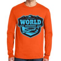Gildan Ultra Cotton Long Sleeve T-Shirt with Pocket Thumbnail