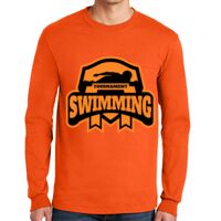 Gildan Ultra Cotton Long Sleeve T-Shirt with Pocket Thumbnail