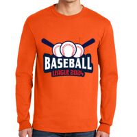 Gildan Ultra Cotton Long Sleeve T-Shirt with Pocket Thumbnail