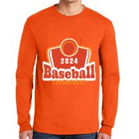 Gildan Ultra Cotton Long Sleeve T-Shirt with Pocket Thumbnail