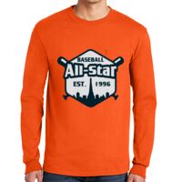 Gildan Ultra Cotton Long Sleeve T-Shirt with Pocket Thumbnail