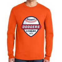 Gildan Ultra Cotton Long Sleeve T-Shirt with Pocket Thumbnail