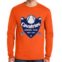 Gildan Ultra Cotton Long Sleeve T-Shirt with Pocket Thumbnail