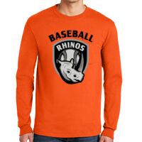 Gildan Ultra Cotton Long Sleeve T-Shirt with Pocket Thumbnail