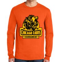 Gildan Ultra Cotton Long Sleeve T-Shirt with Pocket Thumbnail