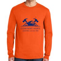 Gildan Ultra Cotton Long Sleeve T-Shirt with Pocket Thumbnail