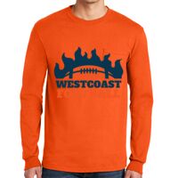 Gildan Ultra Cotton Long Sleeve T-Shirt with Pocket Thumbnail