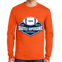 Gildan Ultra Cotton Long Sleeve T-Shirt with Pocket Thumbnail