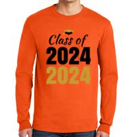 Gildan Ultra Cotton Long Sleeve T-Shirt with Pocket Thumbnail