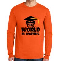 Gildan Ultra Cotton Long Sleeve T-Shirt with Pocket Thumbnail