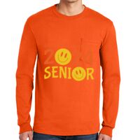 Gildan Ultra Cotton Long Sleeve T-Shirt with Pocket Thumbnail