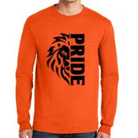 Gildan Ultra Cotton Long Sleeve T-Shirt with Pocket Thumbnail