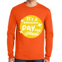 Gildan Ultra Cotton Long Sleeve T-Shirt with Pocket Thumbnail