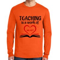 Gildan Ultra Cotton Long Sleeve T-Shirt with Pocket Thumbnail