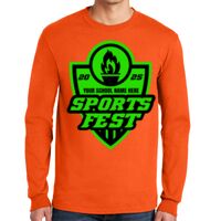 Gildan Ultra Cotton Long Sleeve T-Shirt with Pocket Thumbnail