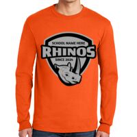 Gildan Ultra Cotton Long Sleeve T-Shirt with Pocket Thumbnail