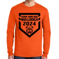 Gildan Ultra Cotton Long Sleeve T-Shirt with Pocket Thumbnail