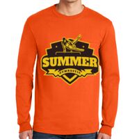 Gildan Ultra Cotton Long Sleeve T-Shirt with Pocket Thumbnail