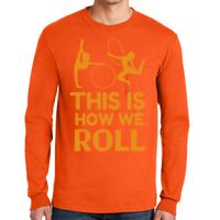 Gildan Ultra Cotton Long Sleeve T-Shirt with Pocket Thumbnail