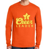 Gildan Ultra Cotton Long Sleeve T-Shirt with Pocket Thumbnail