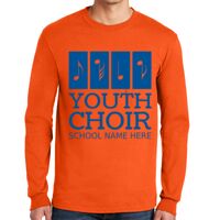 Gildan Ultra Cotton Long Sleeve T-Shirt with Pocket Thumbnail