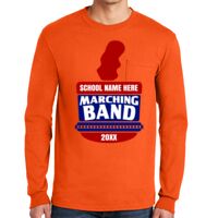 Gildan Ultra Cotton Long Sleeve T-Shirt with Pocket Thumbnail