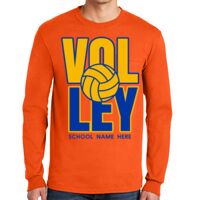 Gildan Ultra Cotton Long Sleeve T-Shirt with Pocket Thumbnail