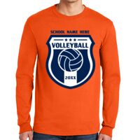 Gildan Ultra Cotton Long Sleeve T-Shirt with Pocket Thumbnail