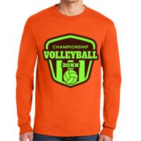 Gildan Ultra Cotton Long Sleeve T-Shirt with Pocket Thumbnail