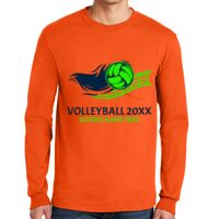 Gildan Ultra Cotton Long Sleeve T-Shirt with Pocket Thumbnail