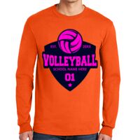 Gildan Ultra Cotton Long Sleeve T-Shirt with Pocket Thumbnail