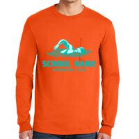 Gildan Ultra Cotton Long Sleeve T-Shirt with Pocket Thumbnail
