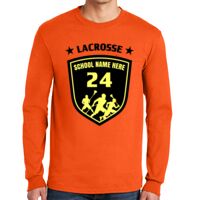 Gildan Ultra Cotton Long Sleeve T-Shirt with Pocket Thumbnail