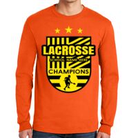 Gildan Ultra Cotton Long Sleeve T-Shirt with Pocket Thumbnail