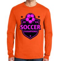 Gildan Ultra Cotton Long Sleeve T-Shirt with Pocket Thumbnail